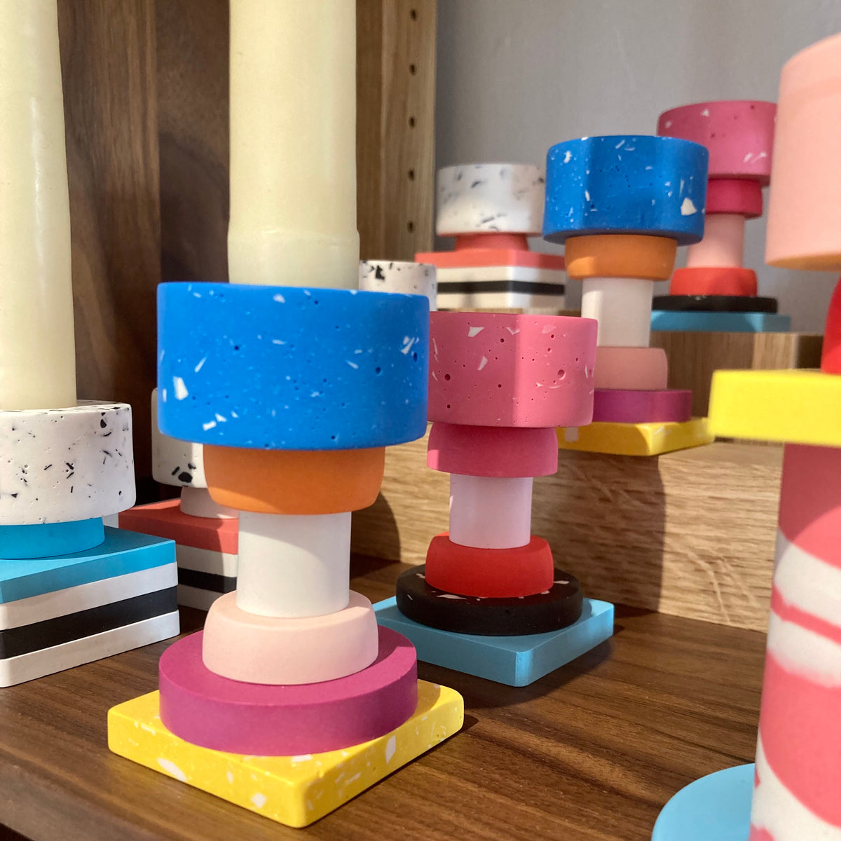 Jesmonite Candle Holder Royal Oak Furniture Company