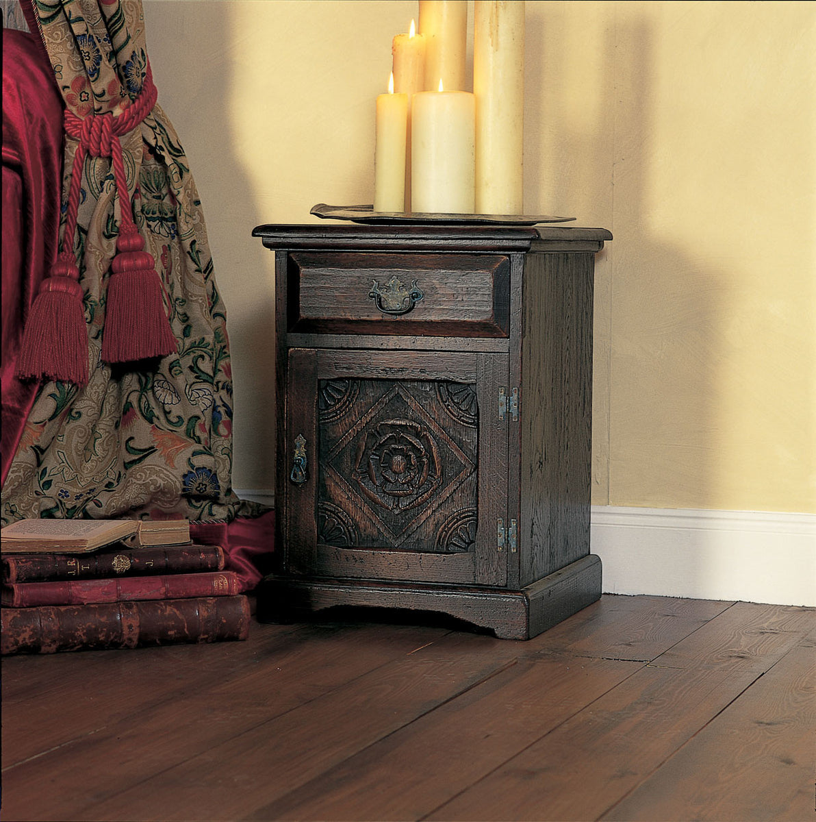 Jacobean Bedside Royal Oak Furniture Company
