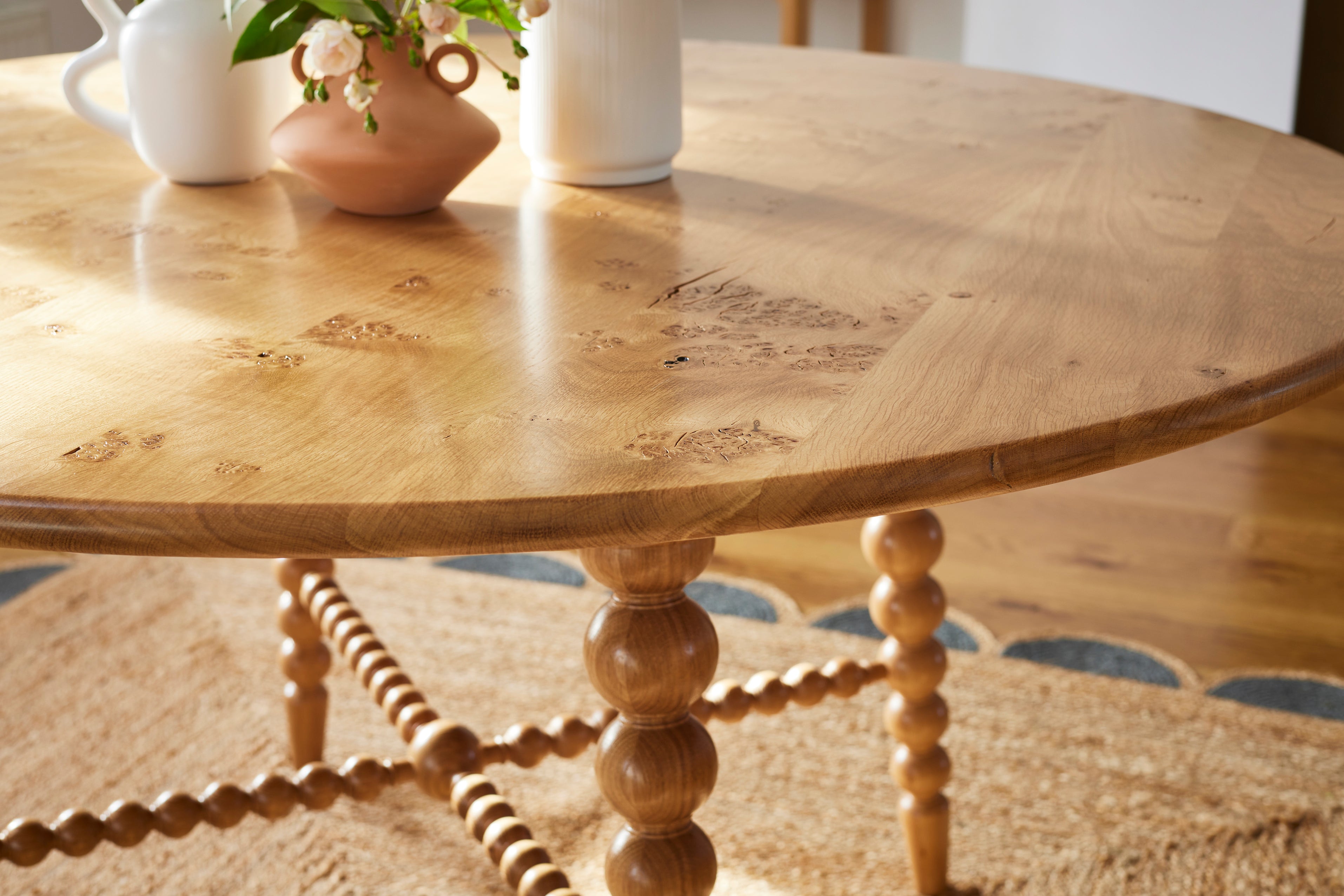 Hetton Oak Dining Table