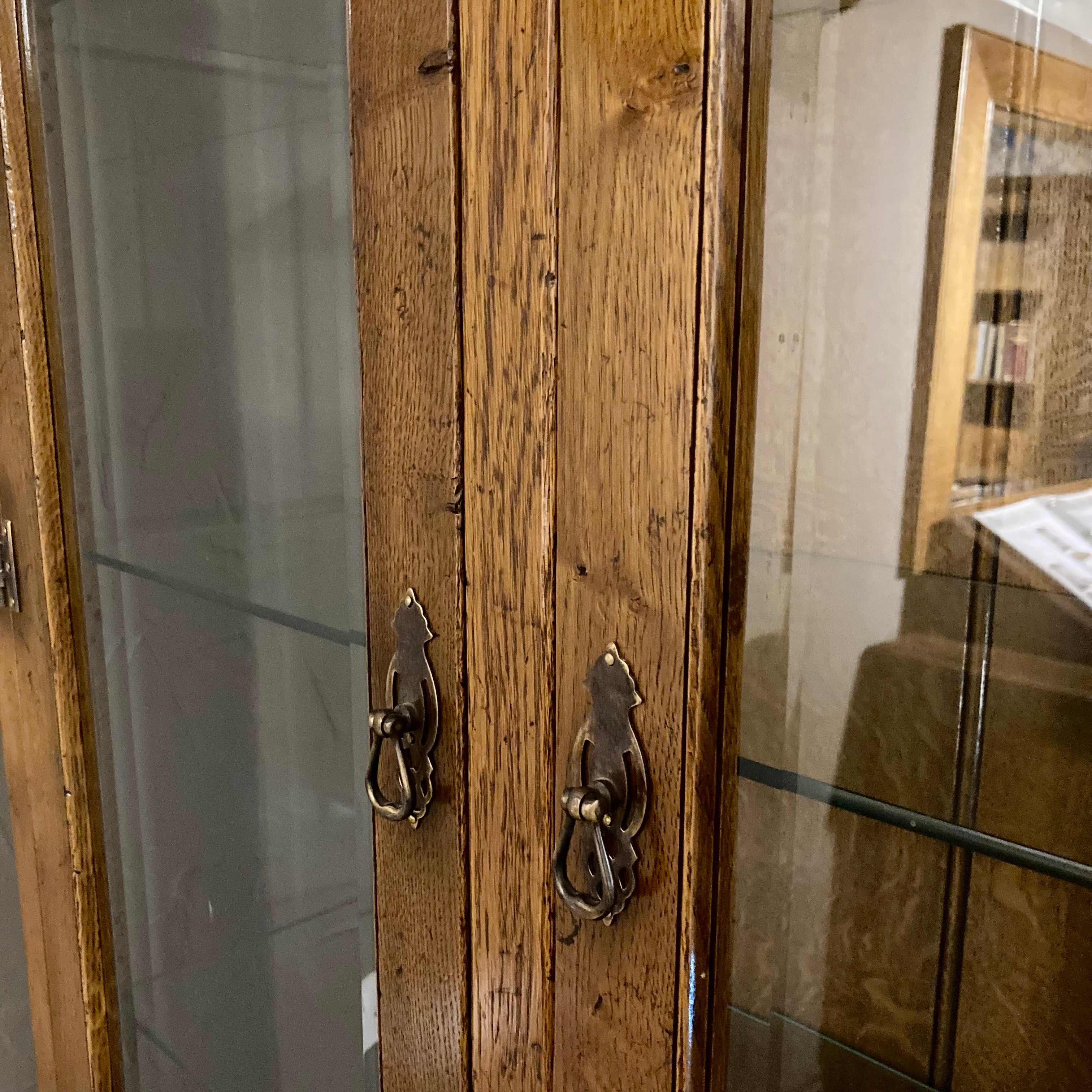 Canterbury Display Cabinet - Warm Oak