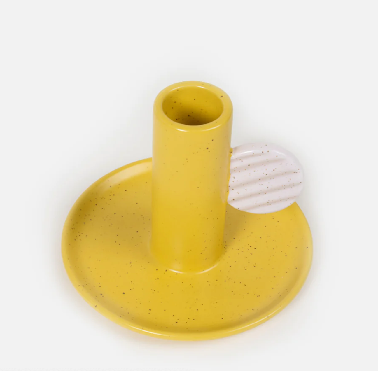 Mustard/Pink Candle Holder Royal Oak Furniture Company