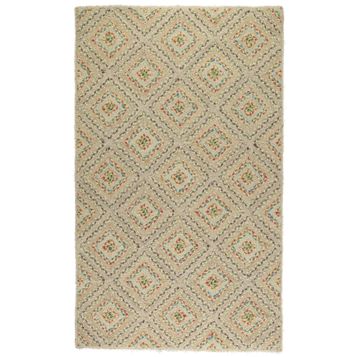 Organic Jute Rug - Mosaic
