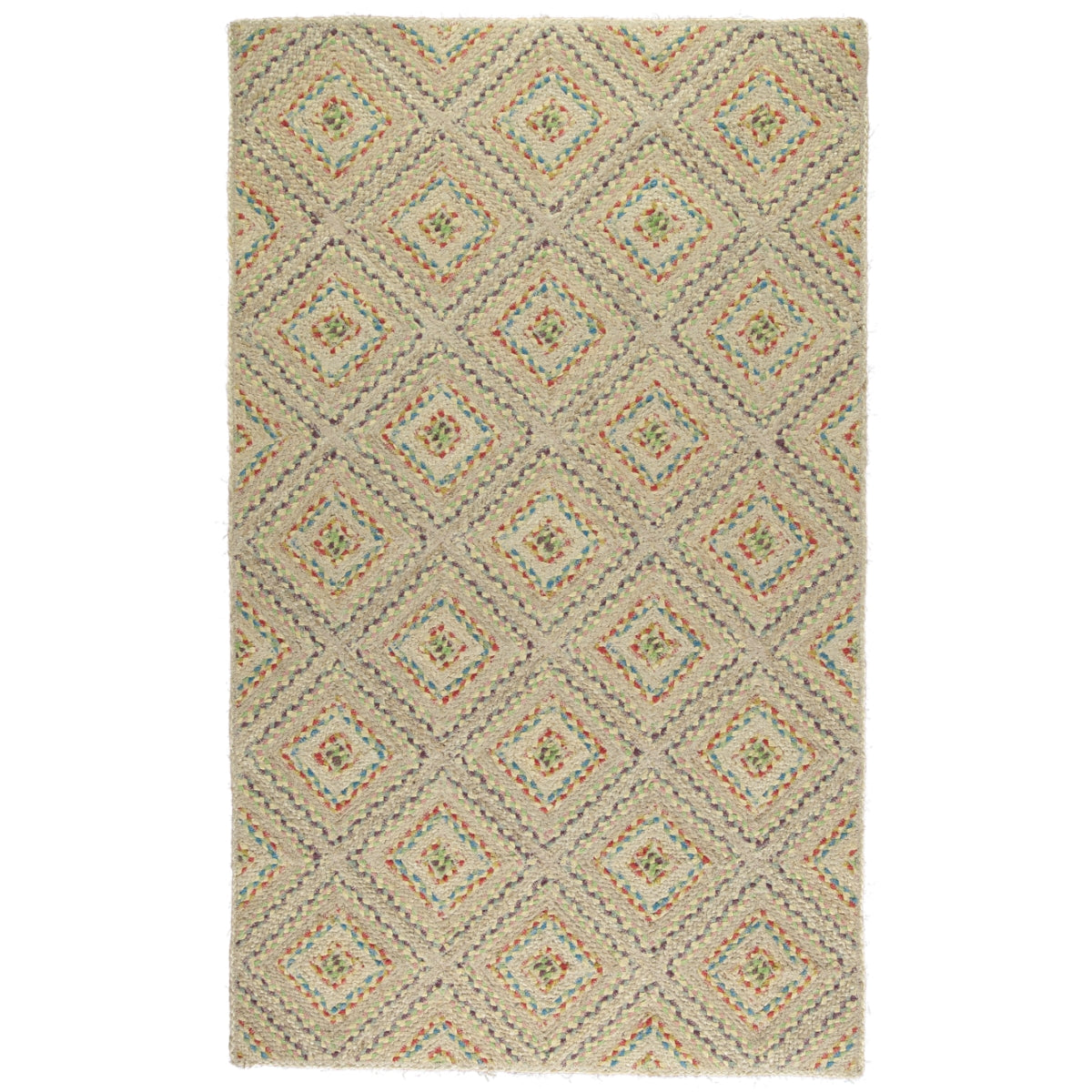 Organic Jute Rug - Mosaic