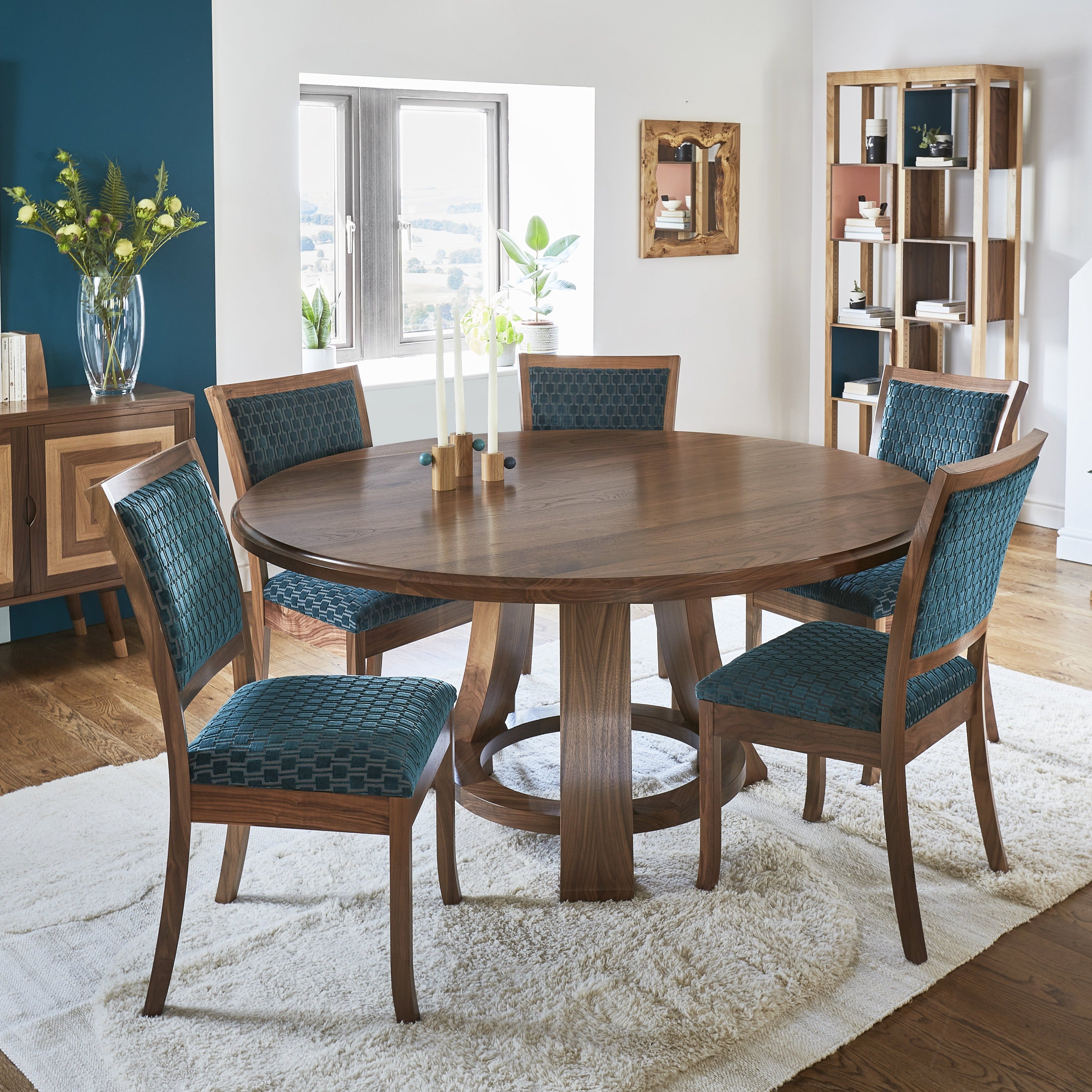 Burnsall Walnut Dining Table