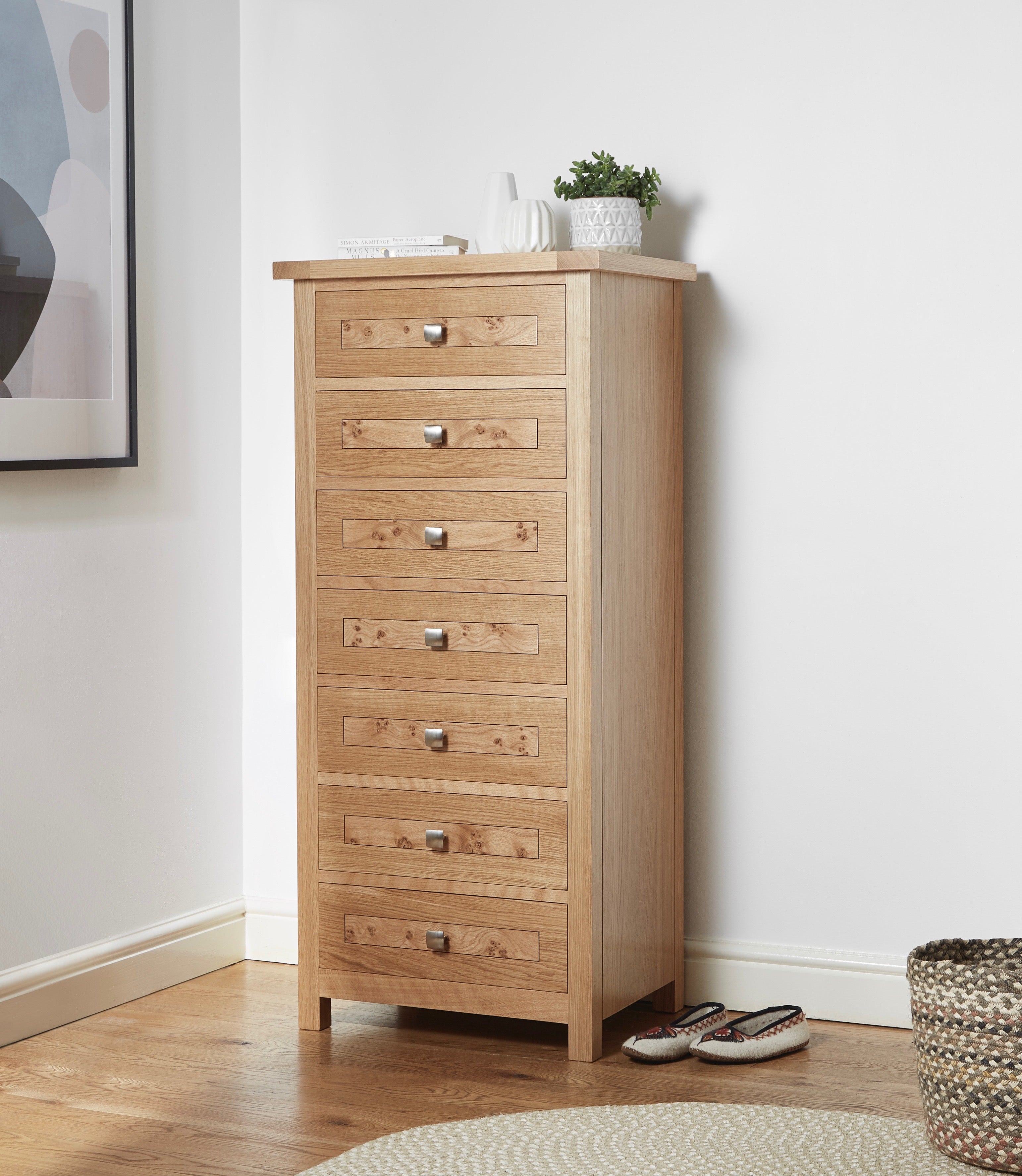 Linton Tall Seven Drawer Chest