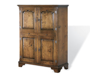 Solid oak drinks cabinet deals