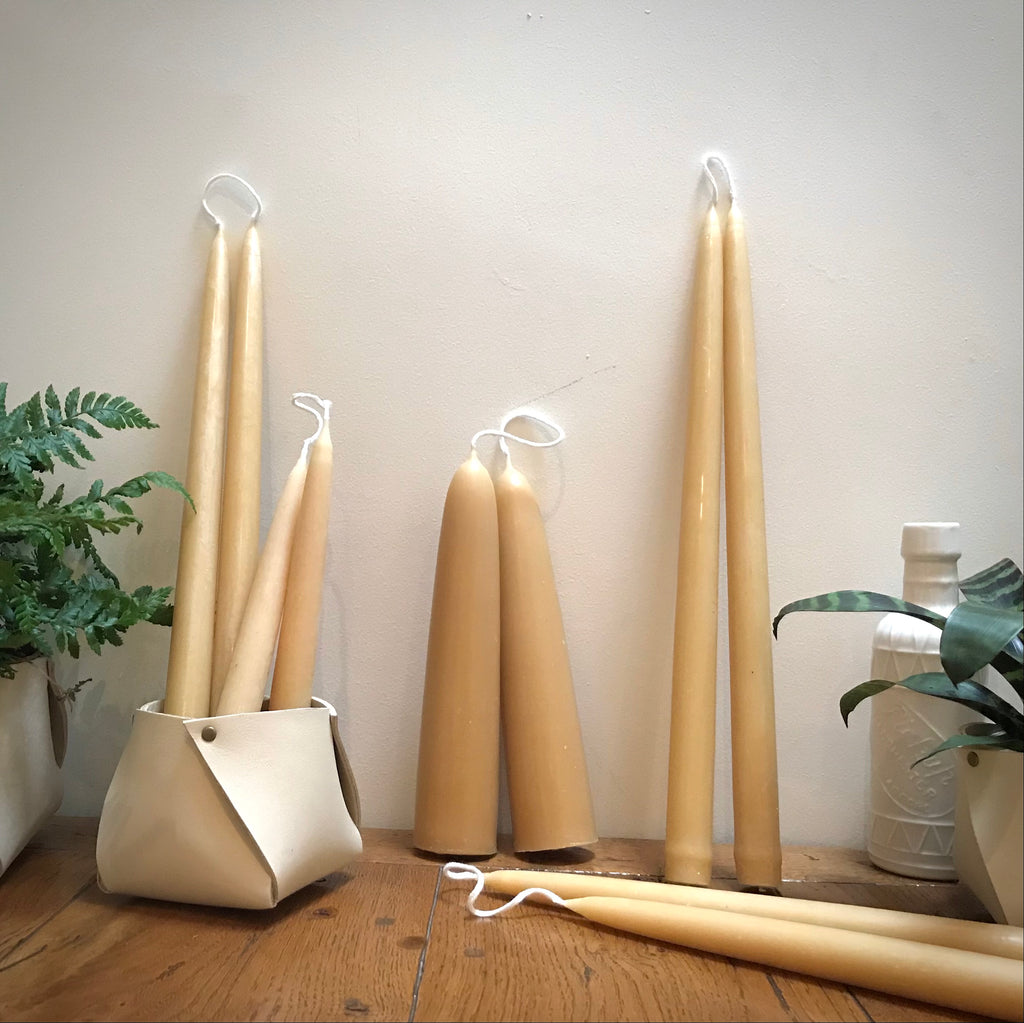 Natural Beeswax Candles