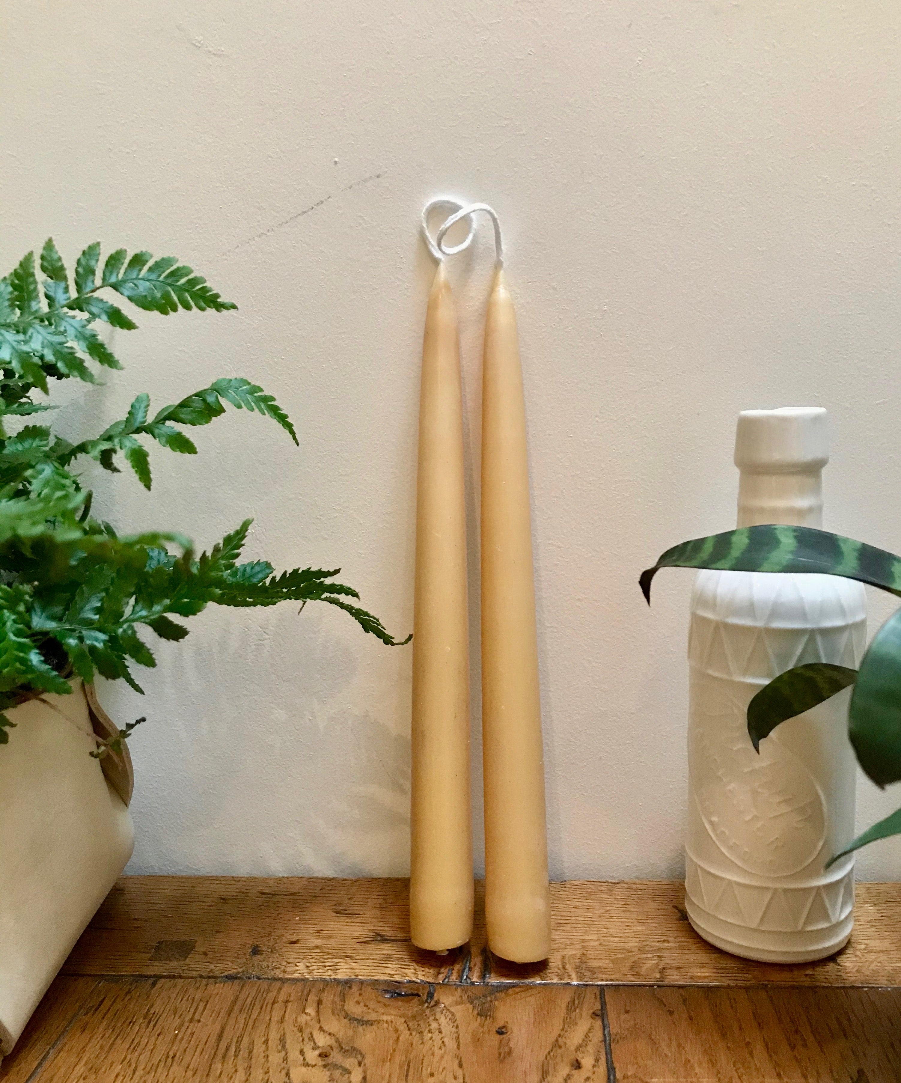Natural Beeswax Candles