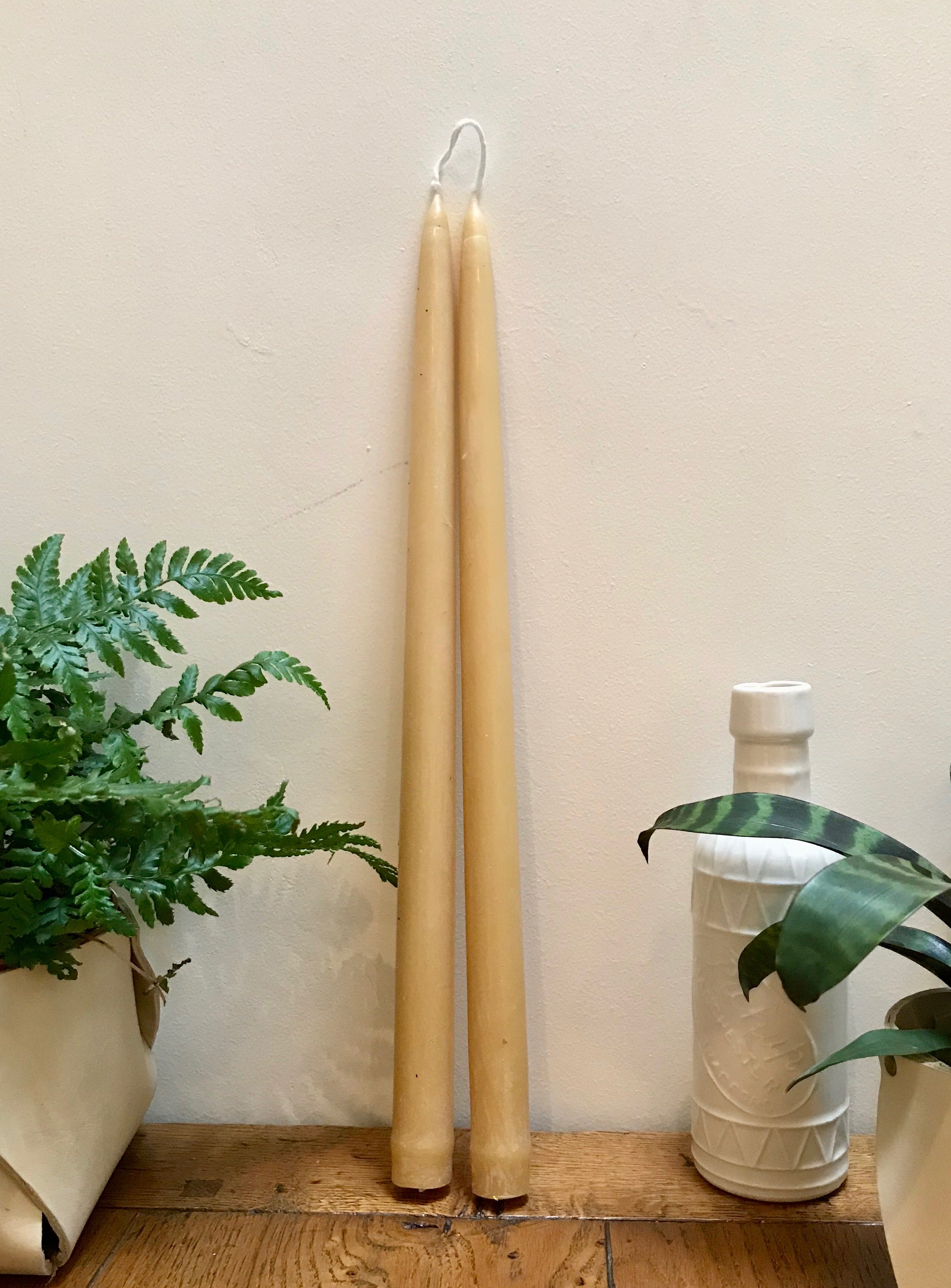 Natural Beeswax Candles