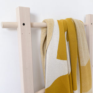 Cotton Knit Throw