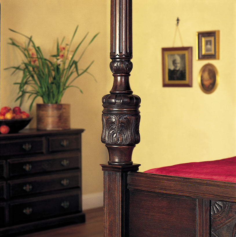 Cherry four poster bed deals