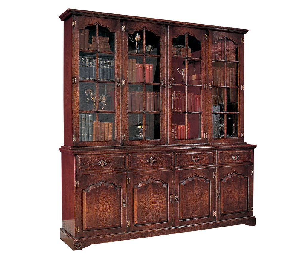 RB508-Library-Bookcase-4-door