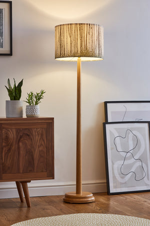 Slim Turned Standard Lamp Base (Collection Only)